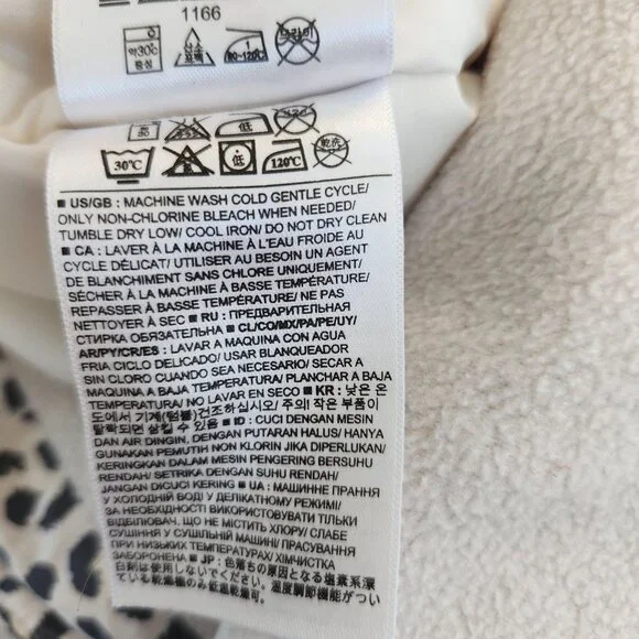 Baby Gap 3-Year-Old Snow Bib Overalls Leopard Print Fleece Winter Cute Comy Cozy - Picture 12 of 12